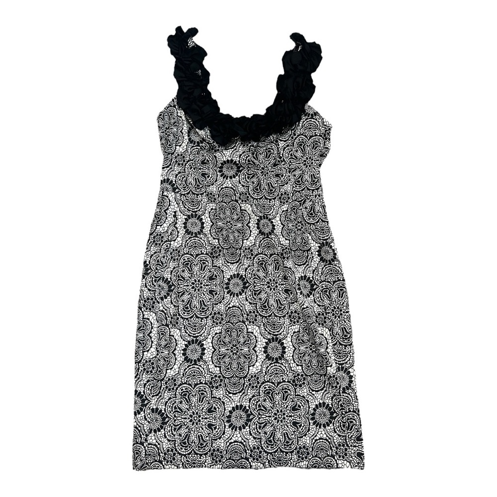 Maggy London Black & White Dress